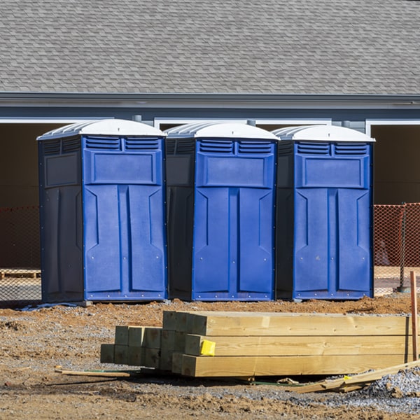 are there any restrictions on what items can be disposed of in the portable toilets in Lebanon WI